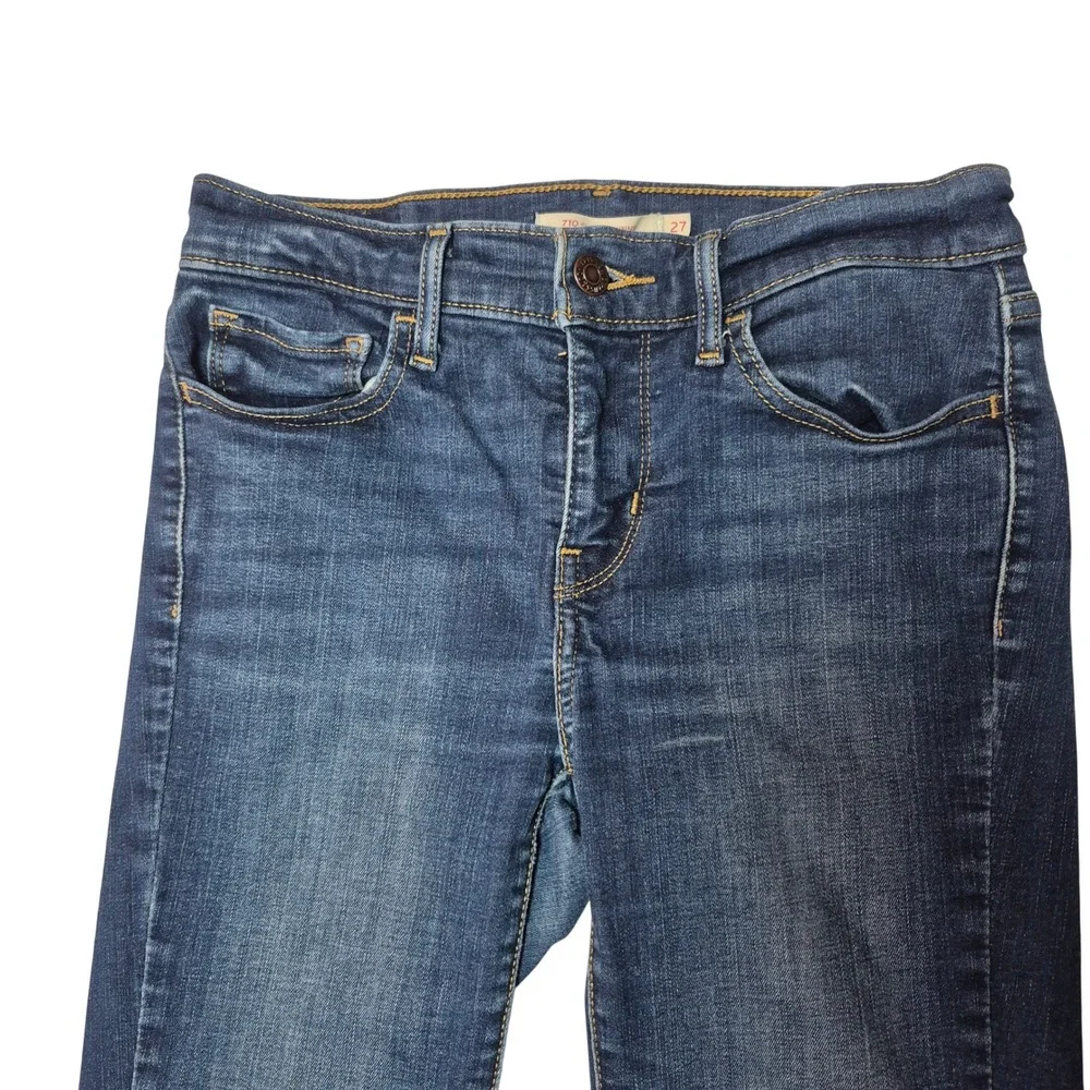 Levi's‎ 710 Super Skinny Jeans Womens 27 Dark Wash Stretch Denim